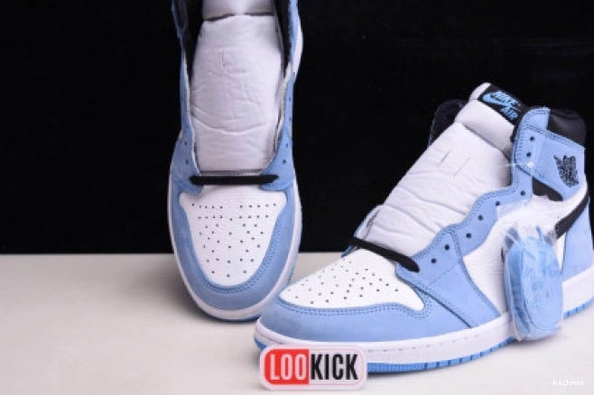 Rep 1 BLUE AIR 555088-134 BLACK RETRO HIGH UNIVERSITY JORDAN WHITE 0813
